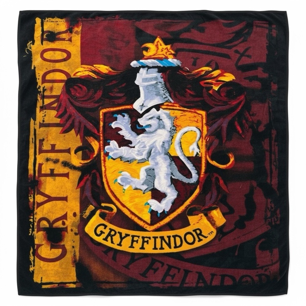 Harry Potter Gryffindor Plush Throw Blanket The Northwest Soft Fleece